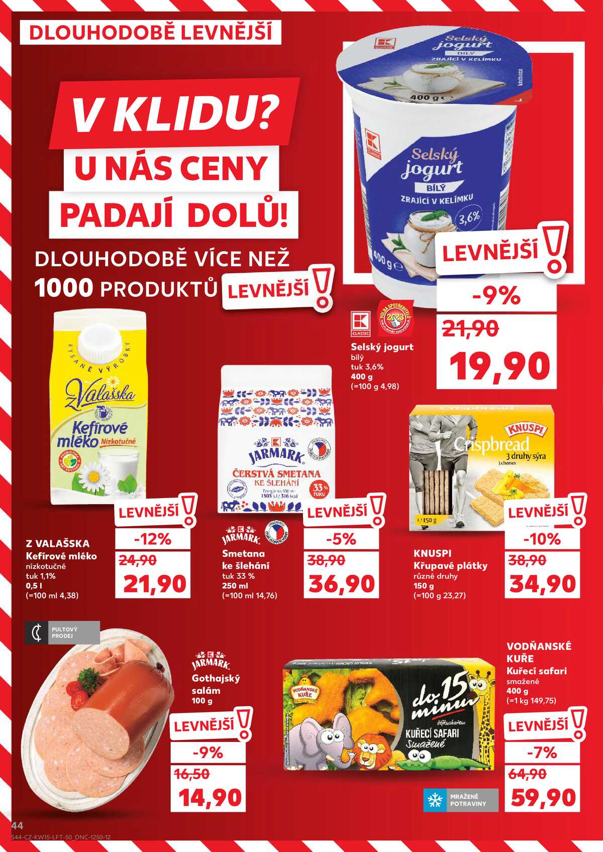 Kaufland 8.4. - 14.4. - Kaufland - Praha 5 (Stodůlky) strana 44