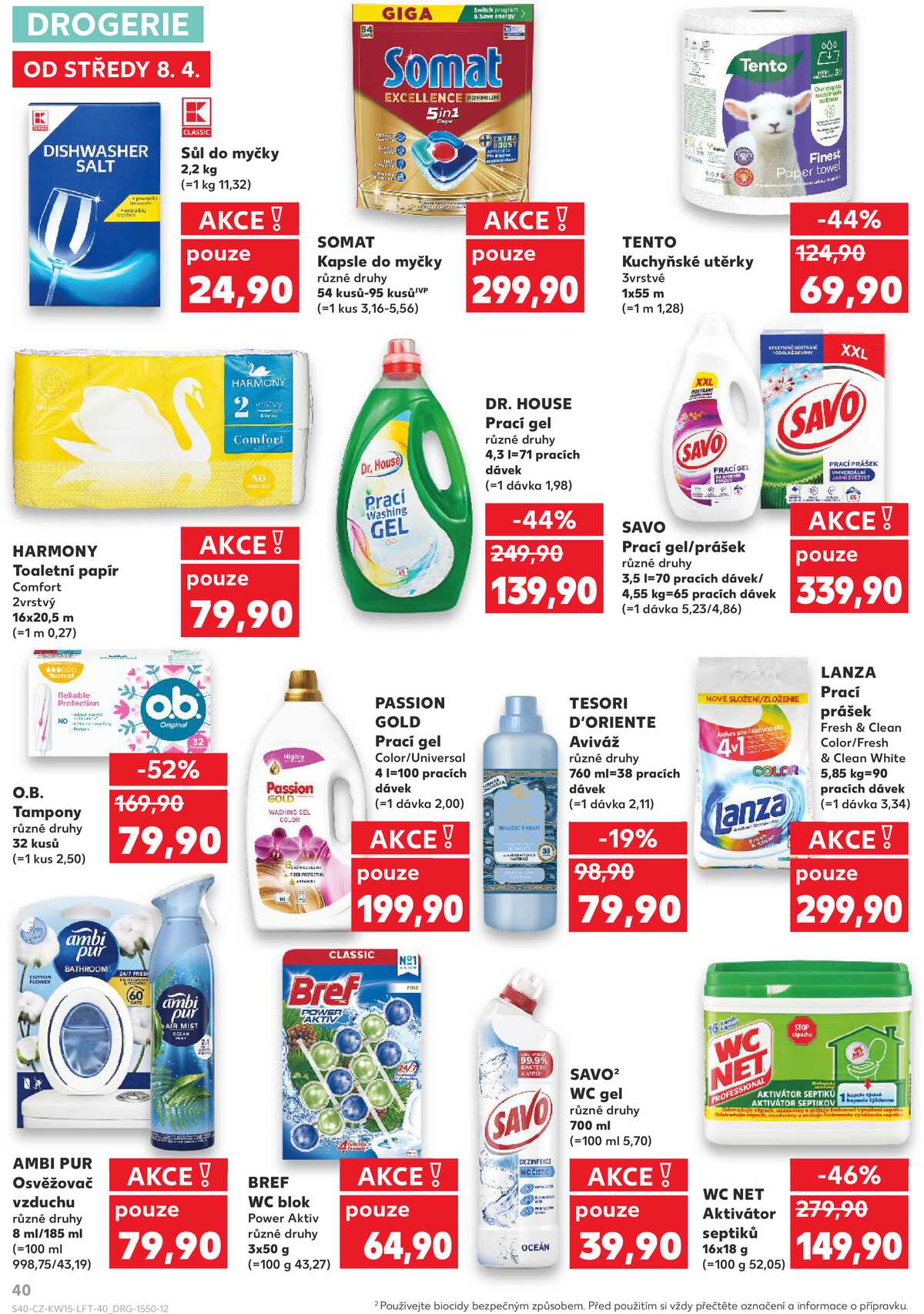 Kaufland 8.4. - 14.4. - Kaufland - Náchod strana 40