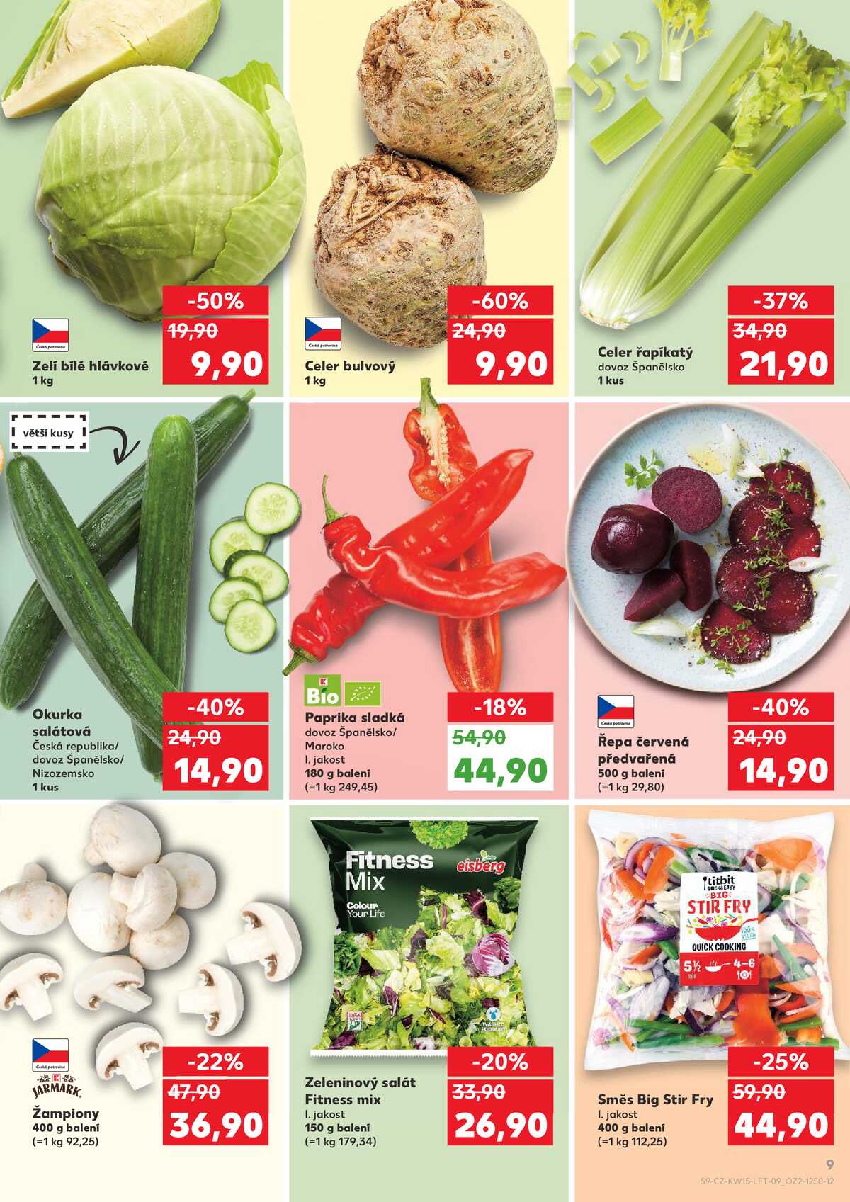 Kaufland 8.4. - 14.4. - Kaufland - Jablonec nad Nisou (U Kostela) strana 9