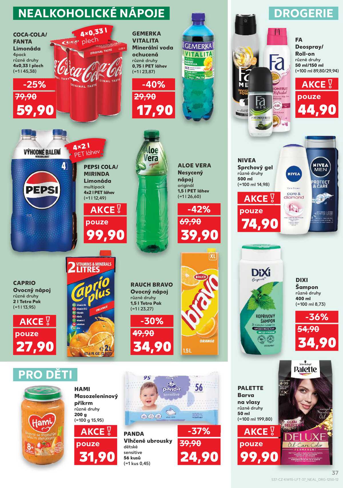 Kaufland 8.4. - 14.4. - Kaufland - Třebíč Horka-Domky strana 37