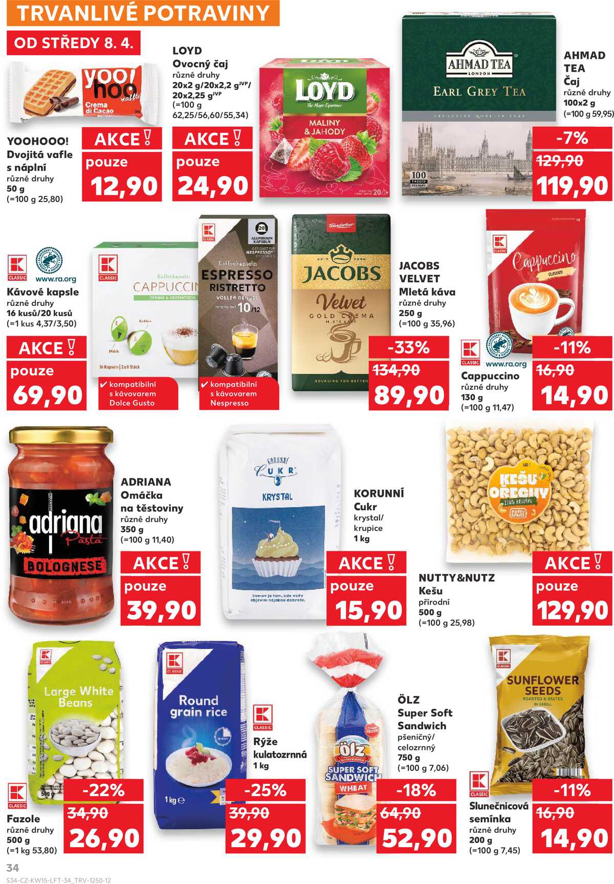 Kaufland 8.4. - 14.4. - Kaufland - Pardubice (S. K. Neumanna) strana 34