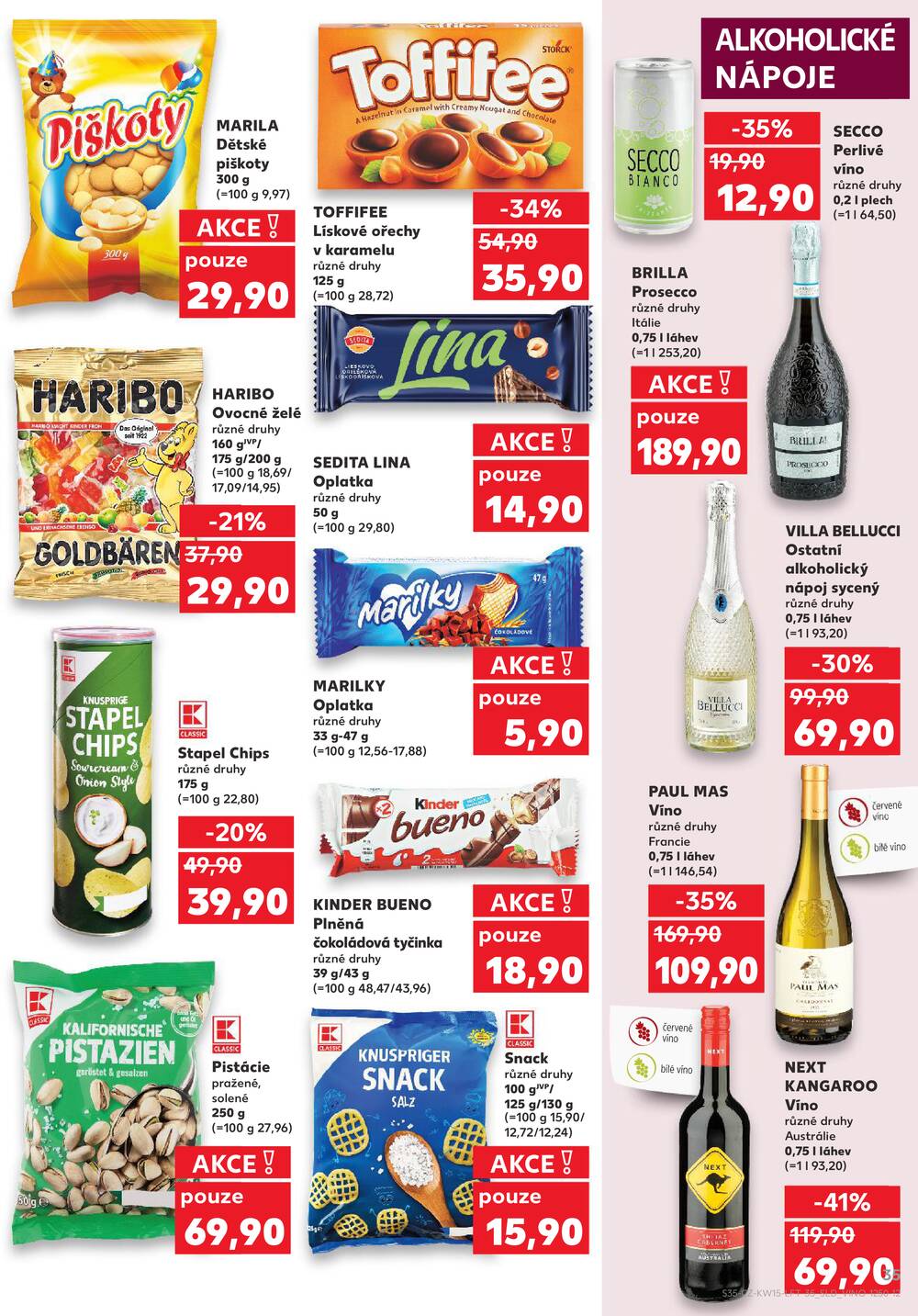 Leták Kaufland - Kaufland 8.4. - 14.4. - Kaufland - Jaroměř - strana 35