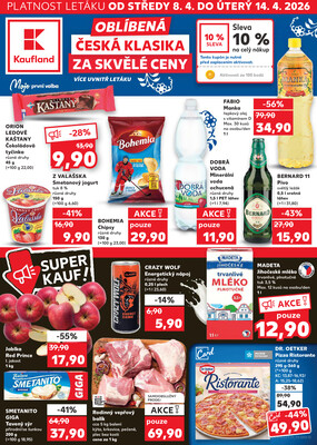 Kaufland 8.4. - 14.4. - Kaufland - Vrchlabí