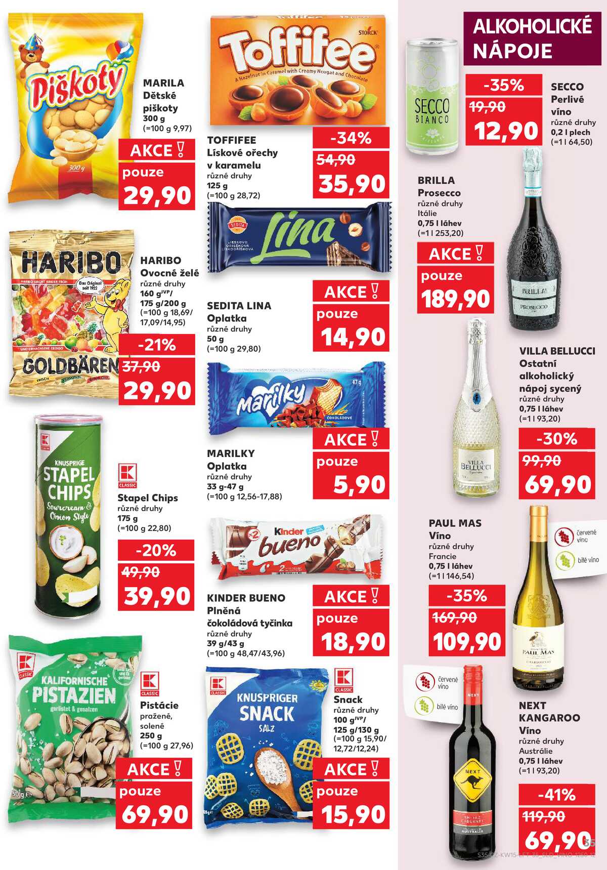 Kaufland 8.4. - 14.4. - Kaufland - Valašské Meziříčí strana 35