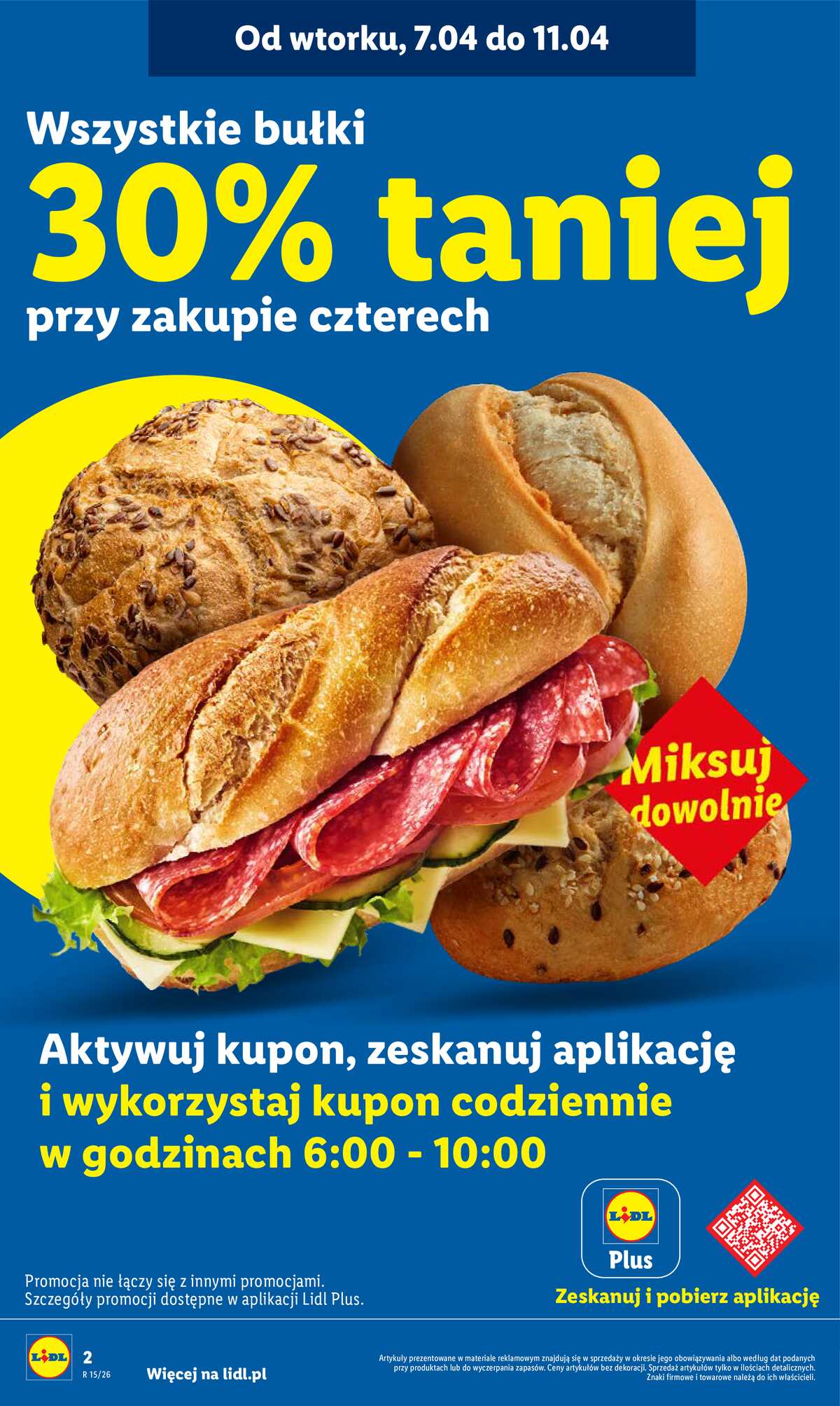 Leták Lidl Polsko 7.4.-8.4.2026 - Zpravodaj platný od 7.04 do 8.04 strana 2