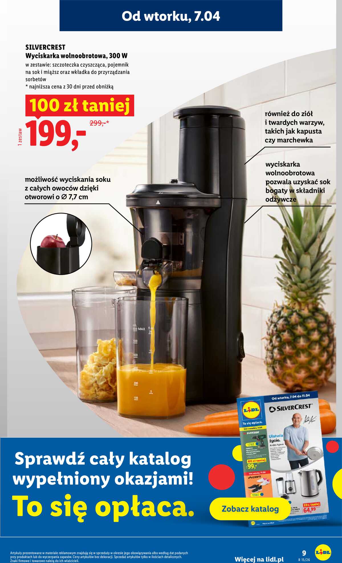 Leták Lidl Polsko 7.4.-8.4.2026 - Zpravodaj platný od 7.04 do 8.04 strana 9