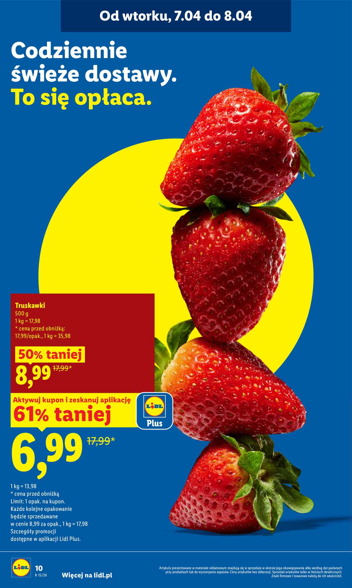 Leták Lidl Polsko 7.4.-8.4.2026 - Zpravodaj platný od 7.04 do 8.04 strana 10