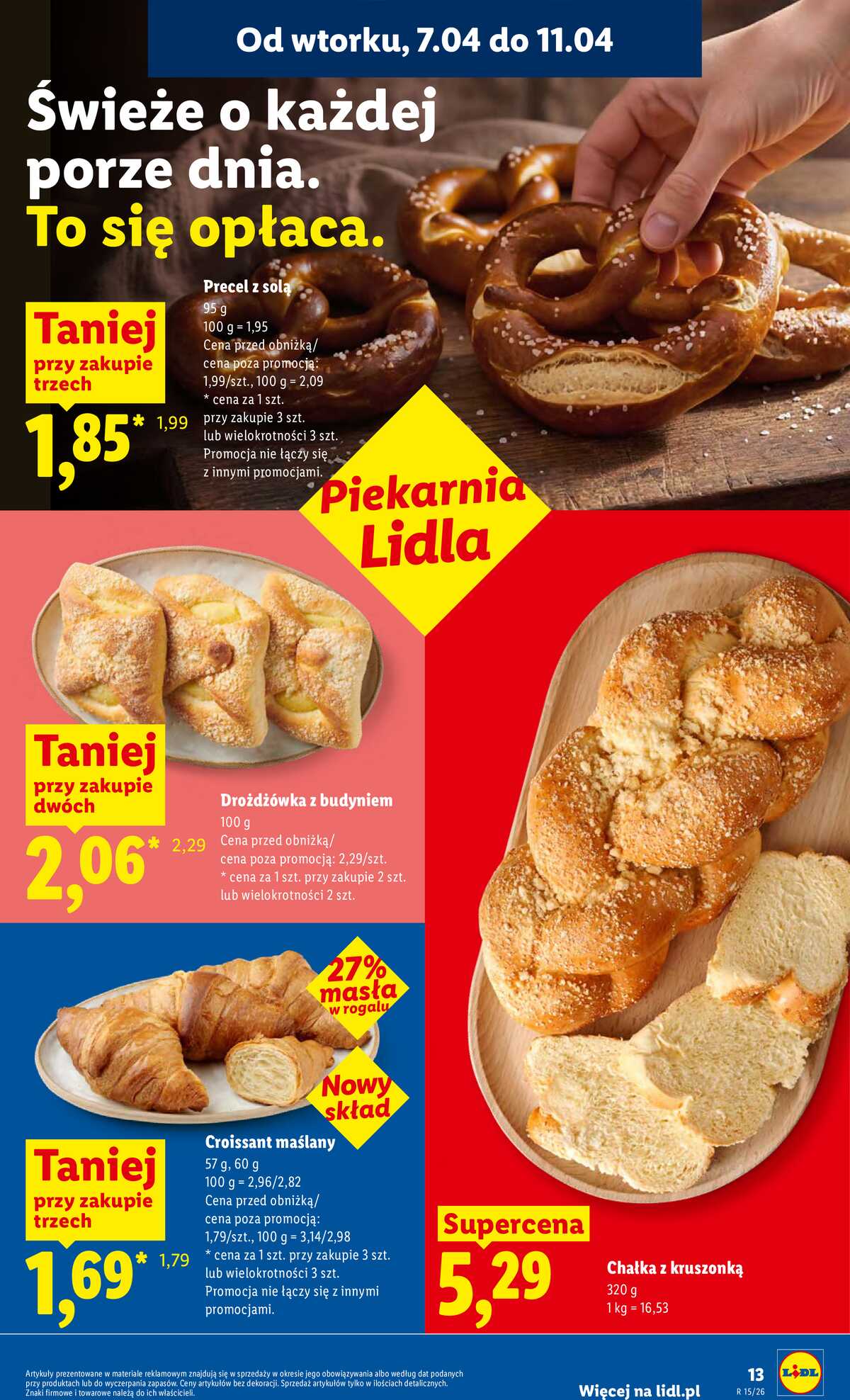 Leták Lidl Polsko 7.4.-8.4.2026 - Zpravodaj platný od 7.04 do 8.04 strana 13