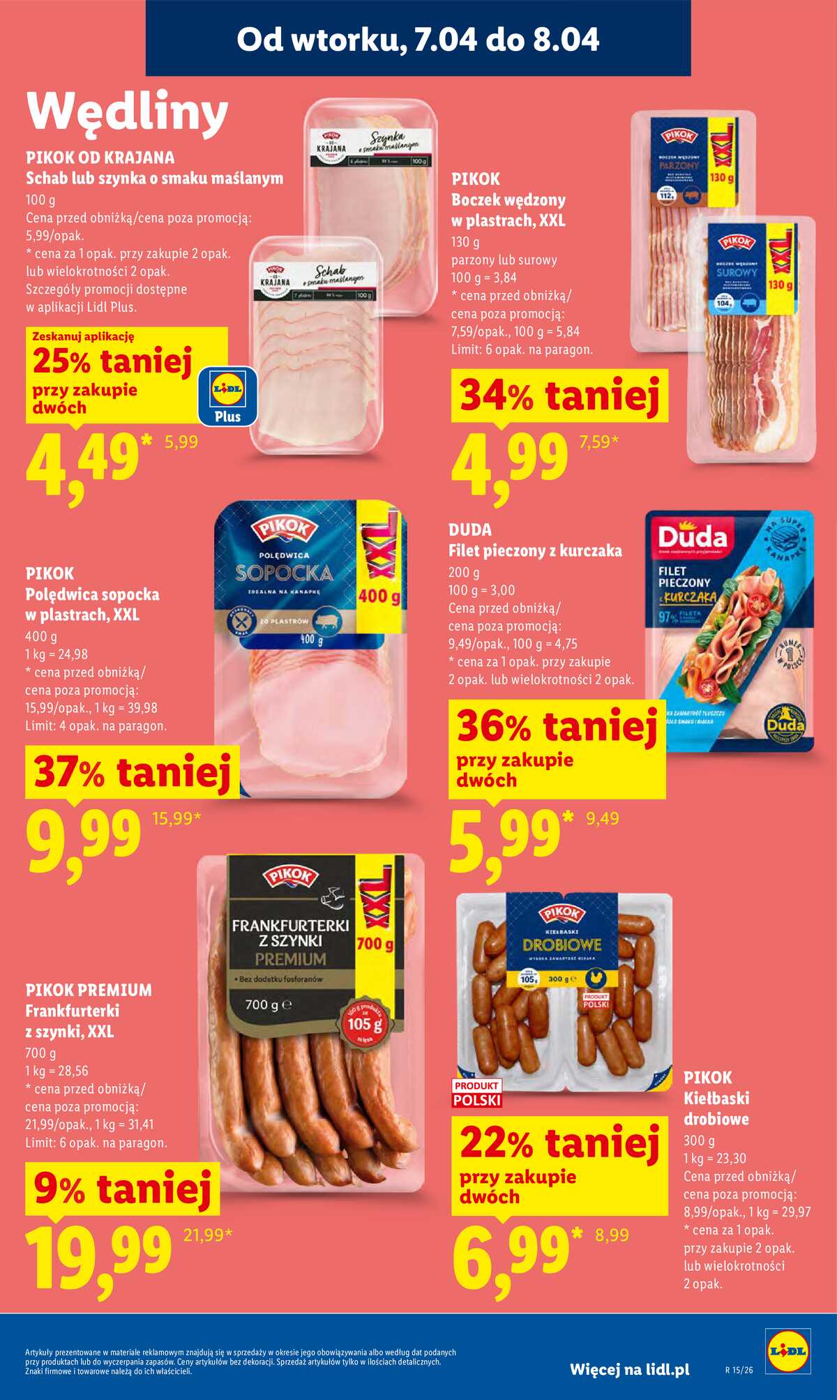 Leták Lidl Polsko 7.4.-8.4.2026 - Zpravodaj platný od 7.04 do 8.04 strana 19