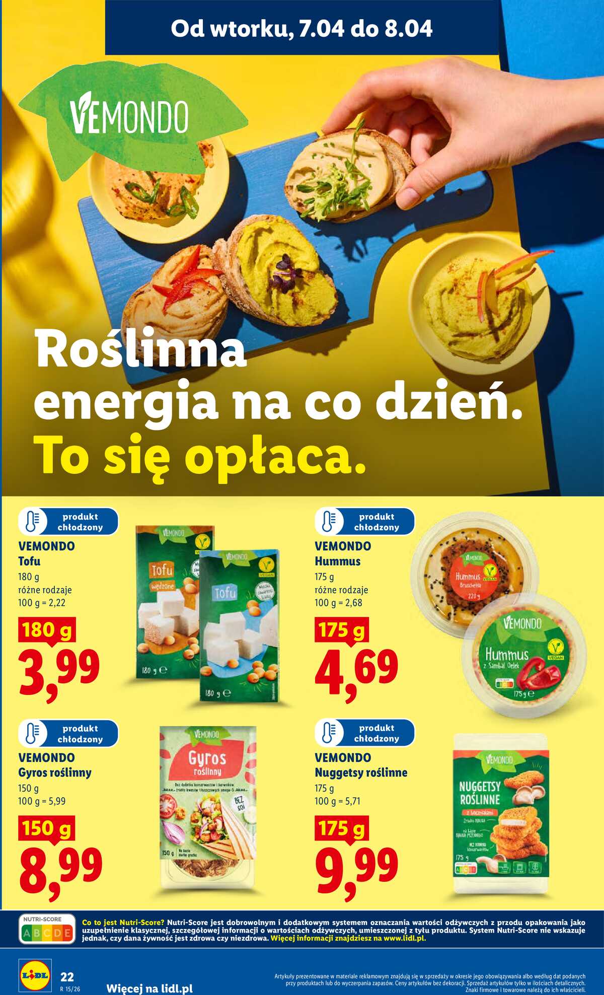 Leták Lidl Polsko 7.4.-8.4.2026 - Zpravodaj platný od 7.04 do 8.04 strana 22
