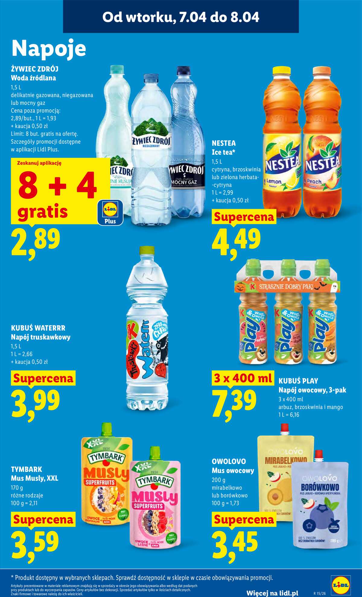 Leták Lidl Polsko 7.4.-8.4.2026 - Zpravodaj platný od 7.04 do 8.04 strana 25
