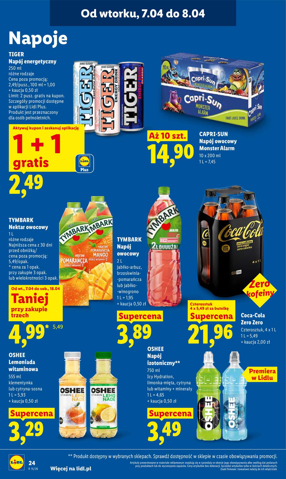 Leták Lidl Polsko 7.4.-8.4.2026 - Zpravodaj platný od 7.04 do 8.04 strana 26