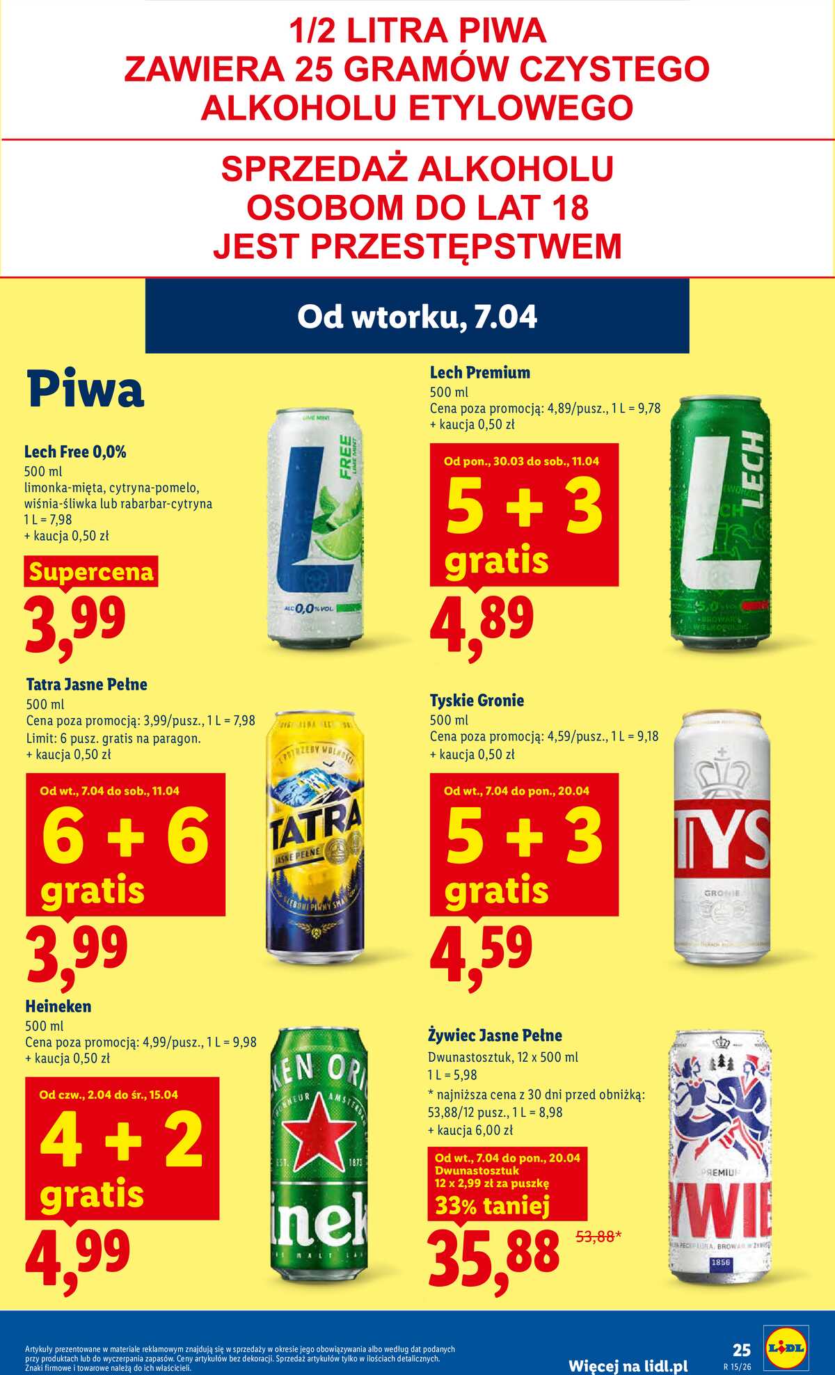 Leták Lidl Polsko 7.4.-8.4.2026 - Zpravodaj platný od 7.04 do 8.04 strana 27