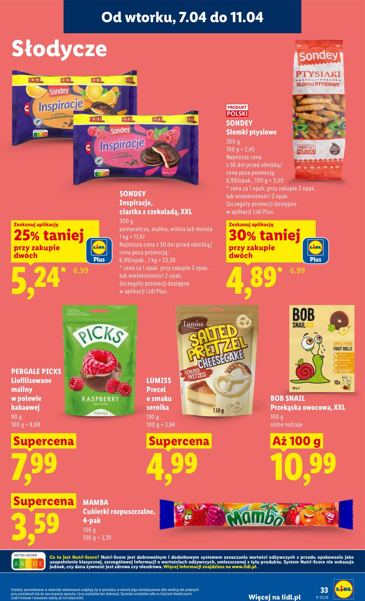 Leták Lidl Polsko 7.4.-8.4.2026 - Zpravodaj platný od 7.04 do 8.04 strana 37