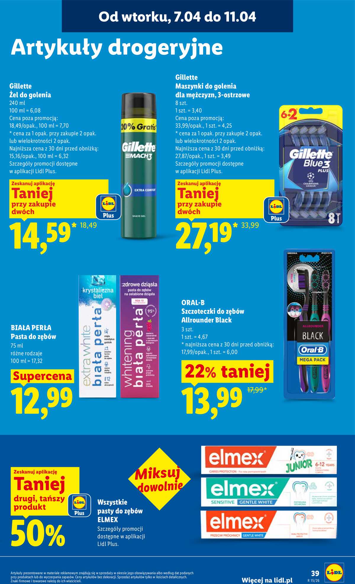 Leták Lidl Polsko 7.4.-8.4.2026 - Zpravodaj platný od 7.04 do 8.04 strana 43