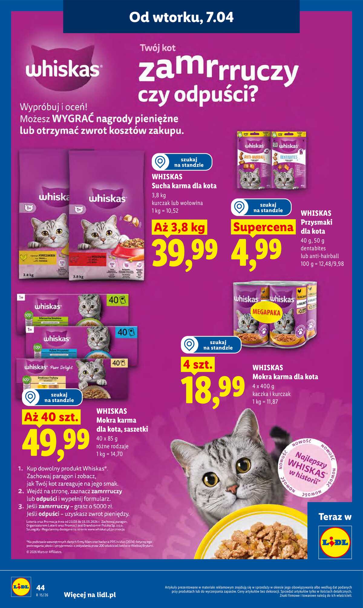 Leták Lidl Polsko 7.4.-8.4.2026 - Zpravodaj platný od 7.04 do 8.04 strana 48
