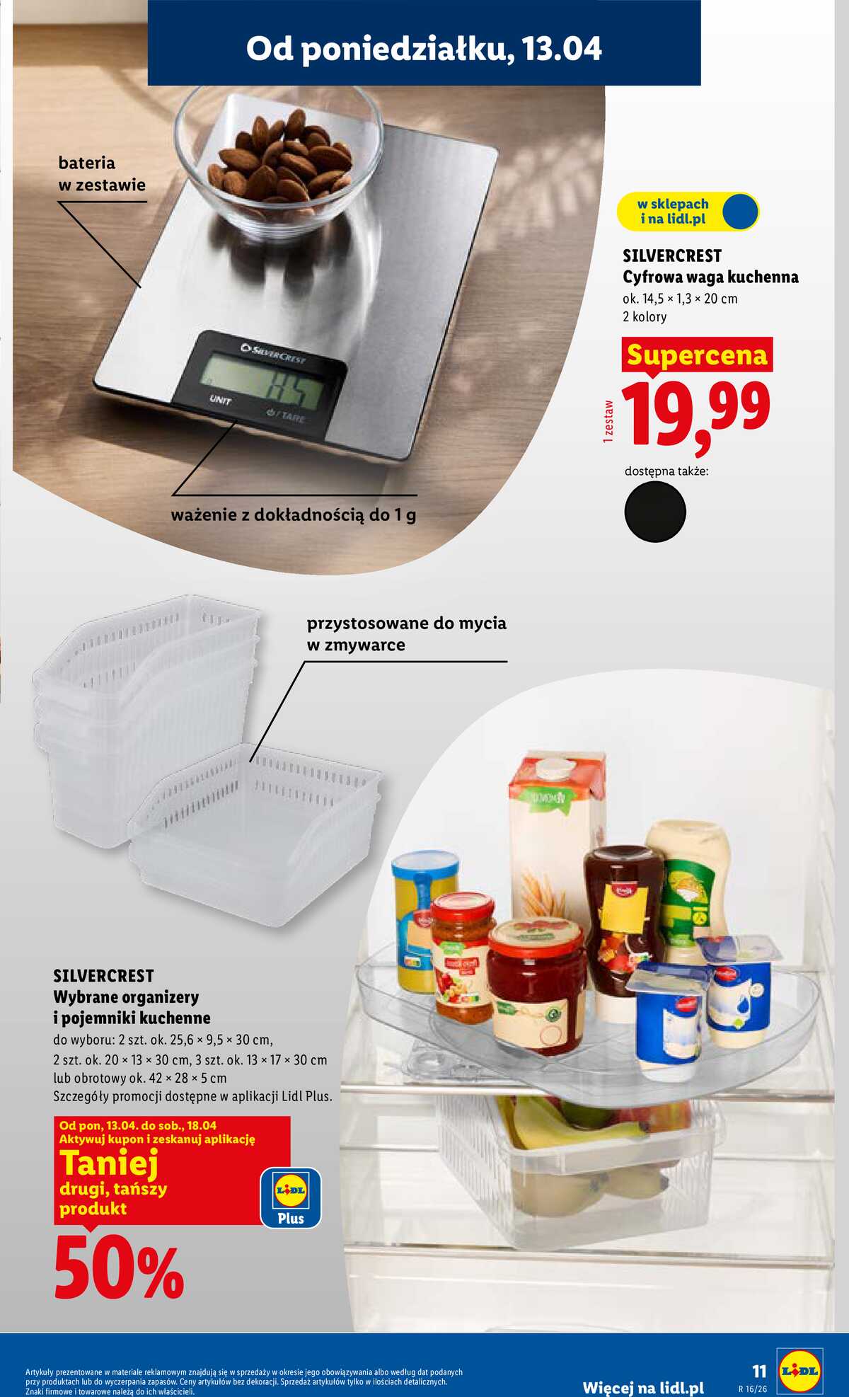 Leták Lidl Polsko 13.4.-18.4.2026 - Katalog platný od 13.04 strana 11