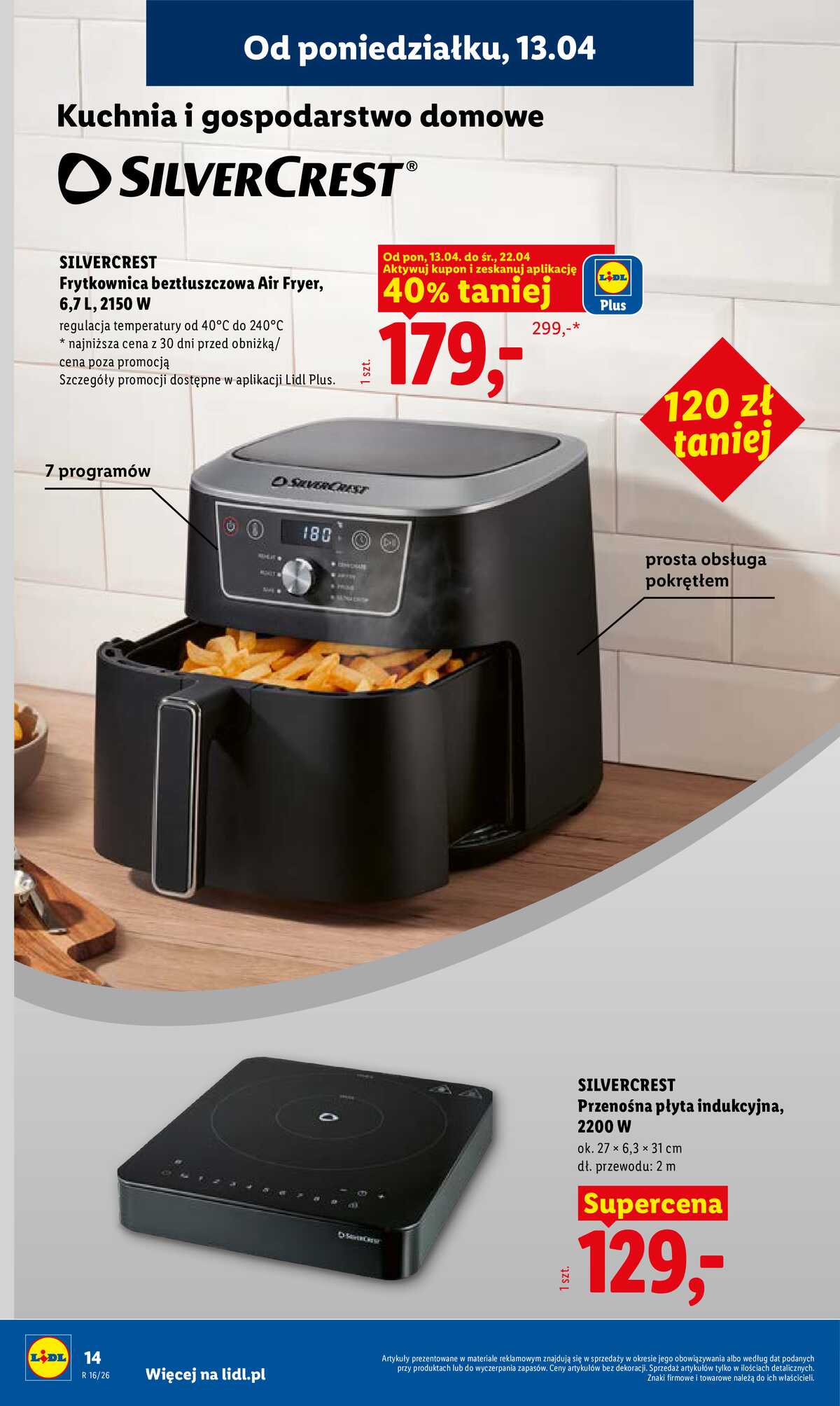 Leták Lidl Polsko 13.4.-18.4.2026 - Katalog platný od 13.04 strana 14