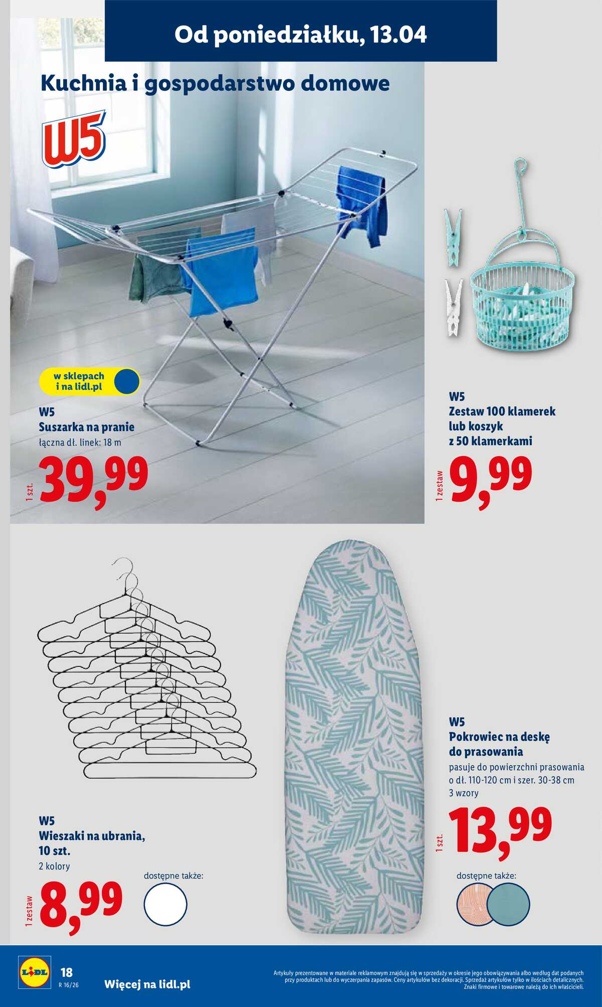 Leták Lidl Polsko 13.4.-18.4.2026 - Katalog platný od 13.04 strana 18