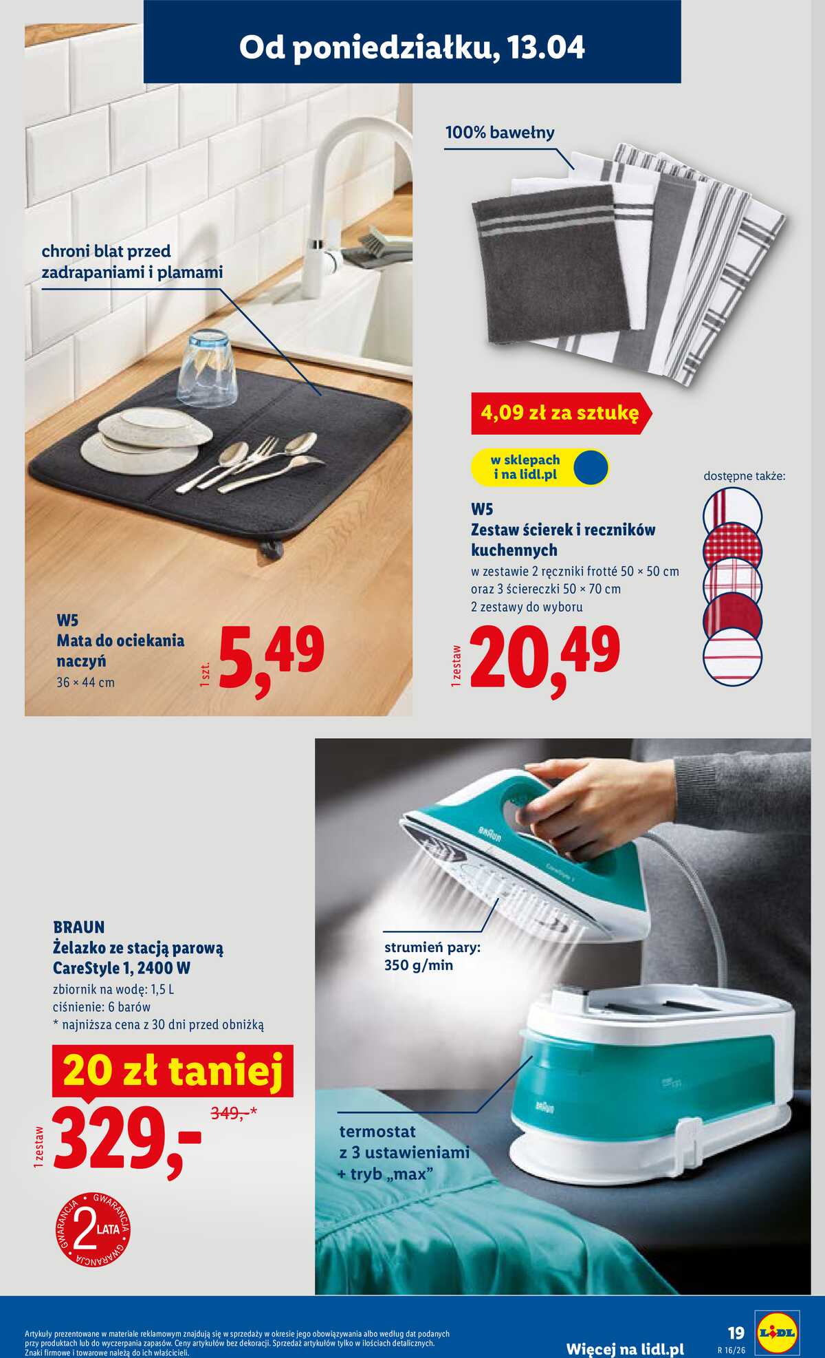 Leták Lidl Polsko 13.4.-18.4.2026 - Katalog platný od 13.04 strana 19