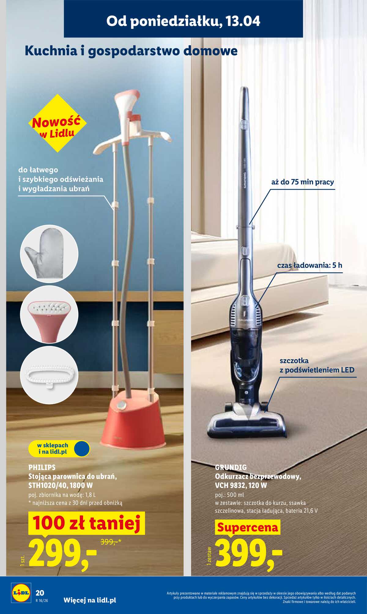 Leták Lidl Polsko 13.4.-18.4.2026 - Katalog platný od 13.04 strana 20