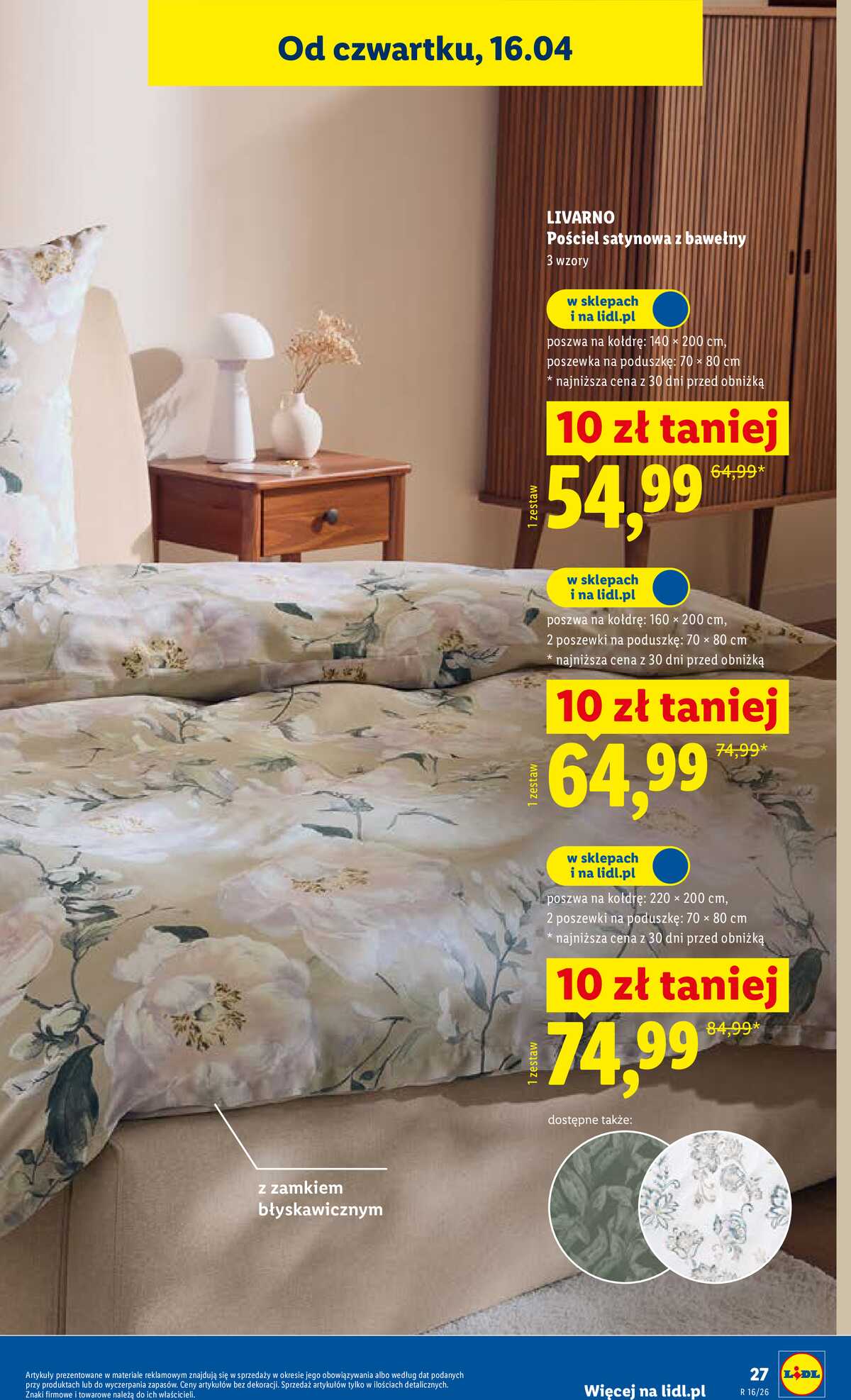 Leták Lidl Polsko 13.4.-18.4.2026 - Katalog platný od 13.04 strana 33