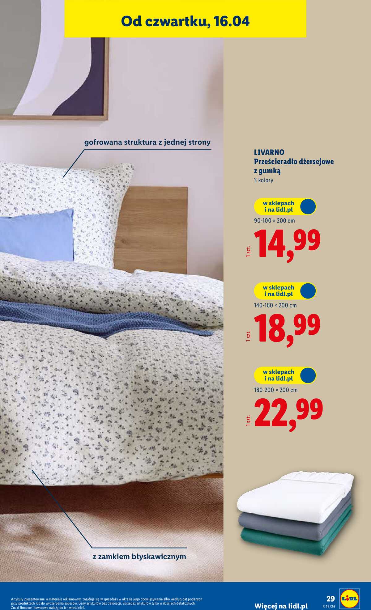 Leták Lidl Polsko 13.4.-18.4.2026 - Katalog platný od 13.04 strana 35