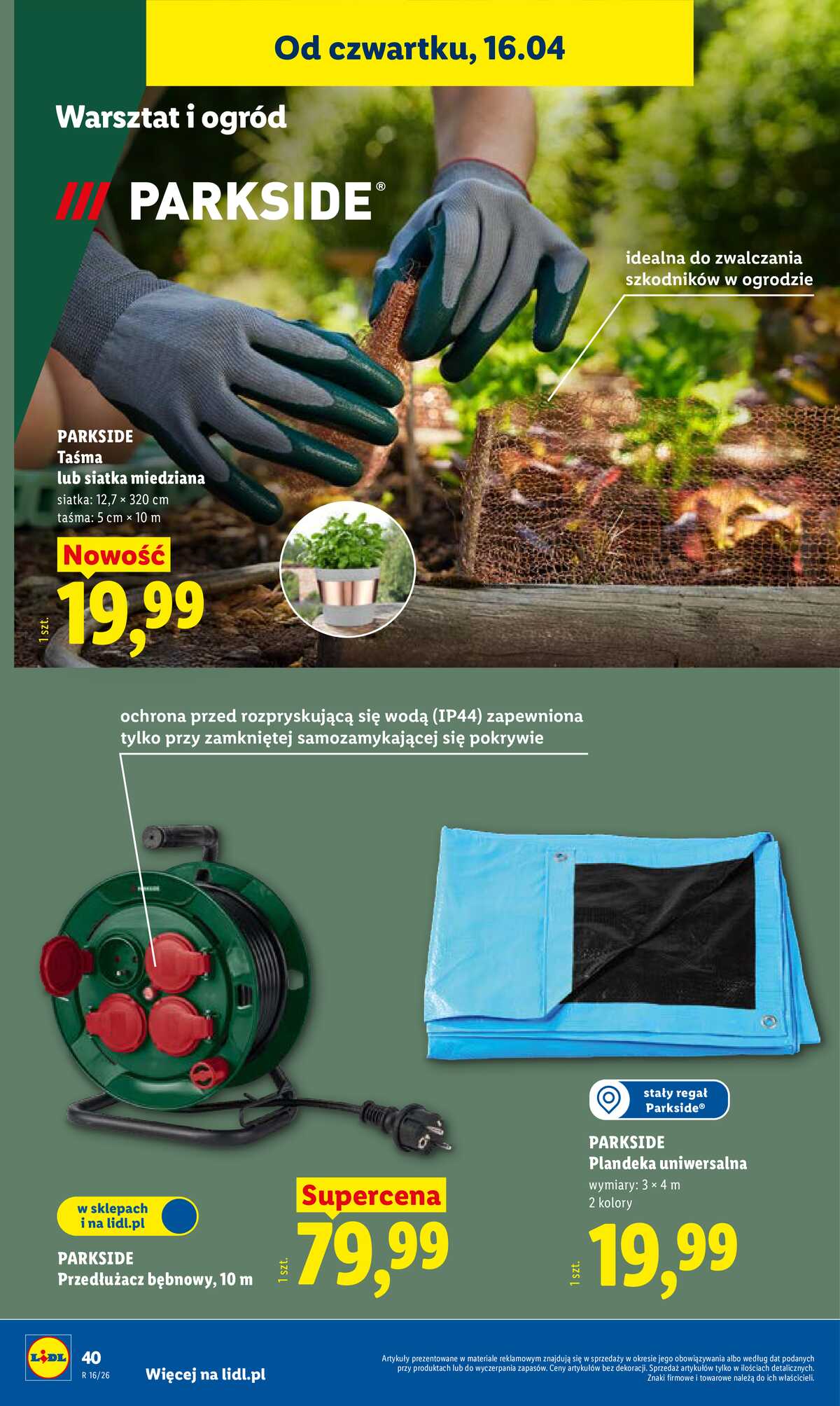Leták Lidl Polsko 13.4.-18.4.2026 - Katalog platný od 13.04 strana 46