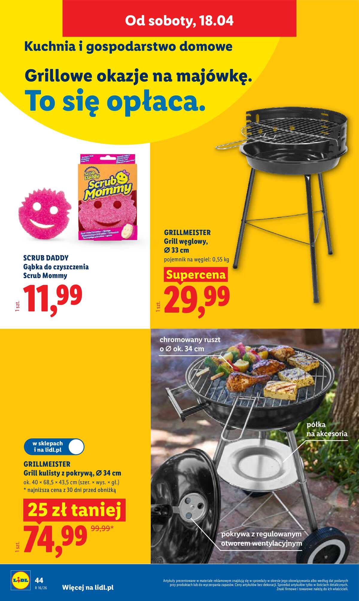 Leták Lidl Polsko 13.4.-18.4.2026 - Katalog platný od 13.04 strana 50