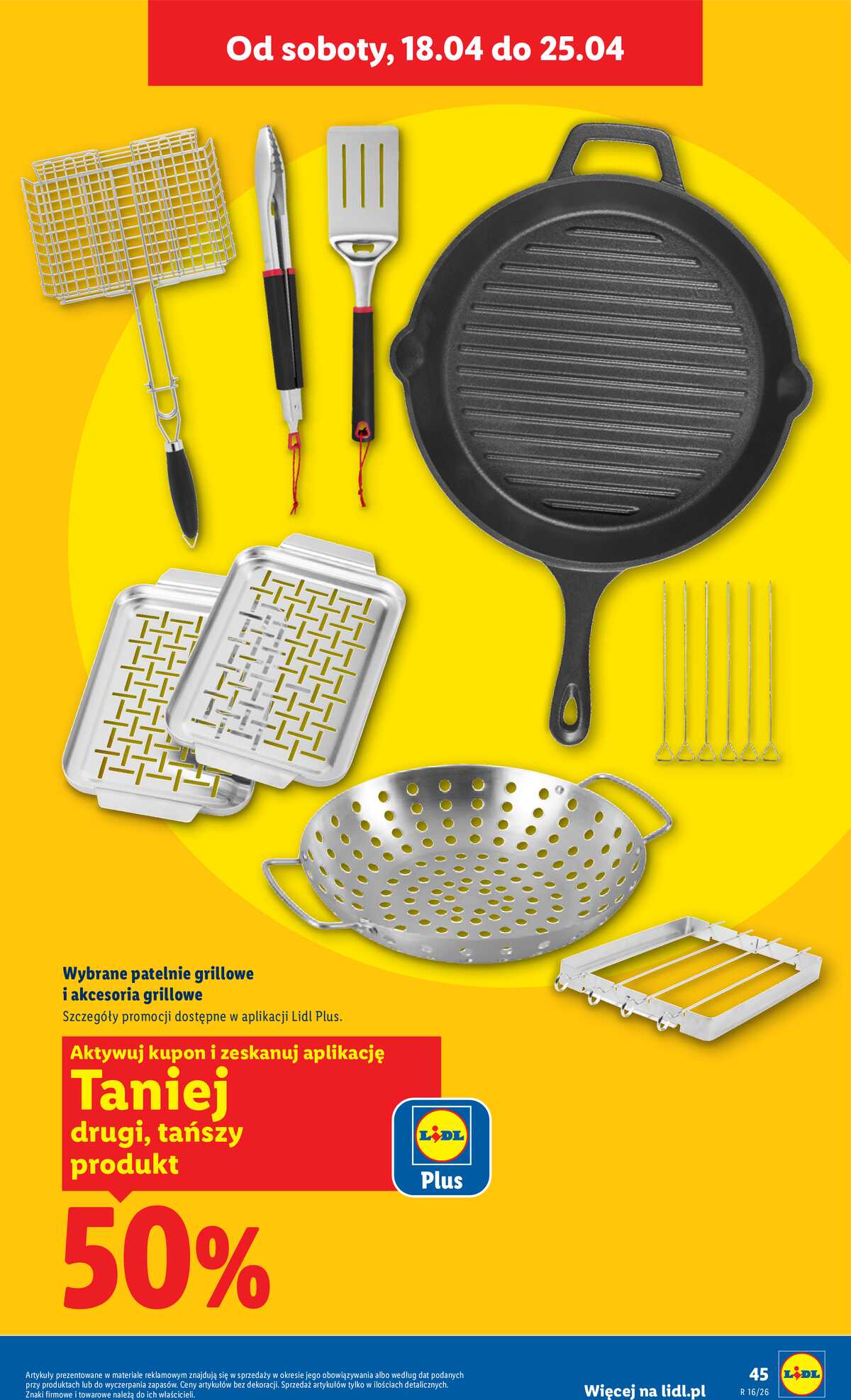 Leták Lidl Polsko 13.4.-18.4.2026 - Katalog platný od 13.04 strana 51