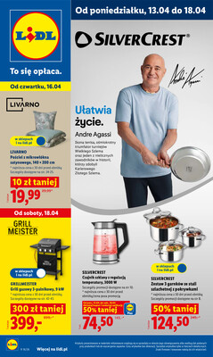 Leták Lidl Polsko 13.4.-18.4.2026 - Katalog platný od 13.04