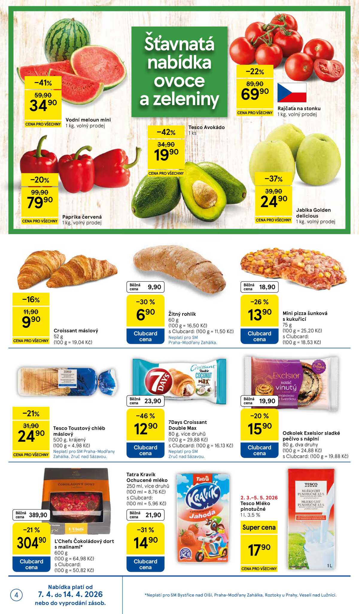 Tesco supermarkety od 7.4. do 14.4.2026 strana 4