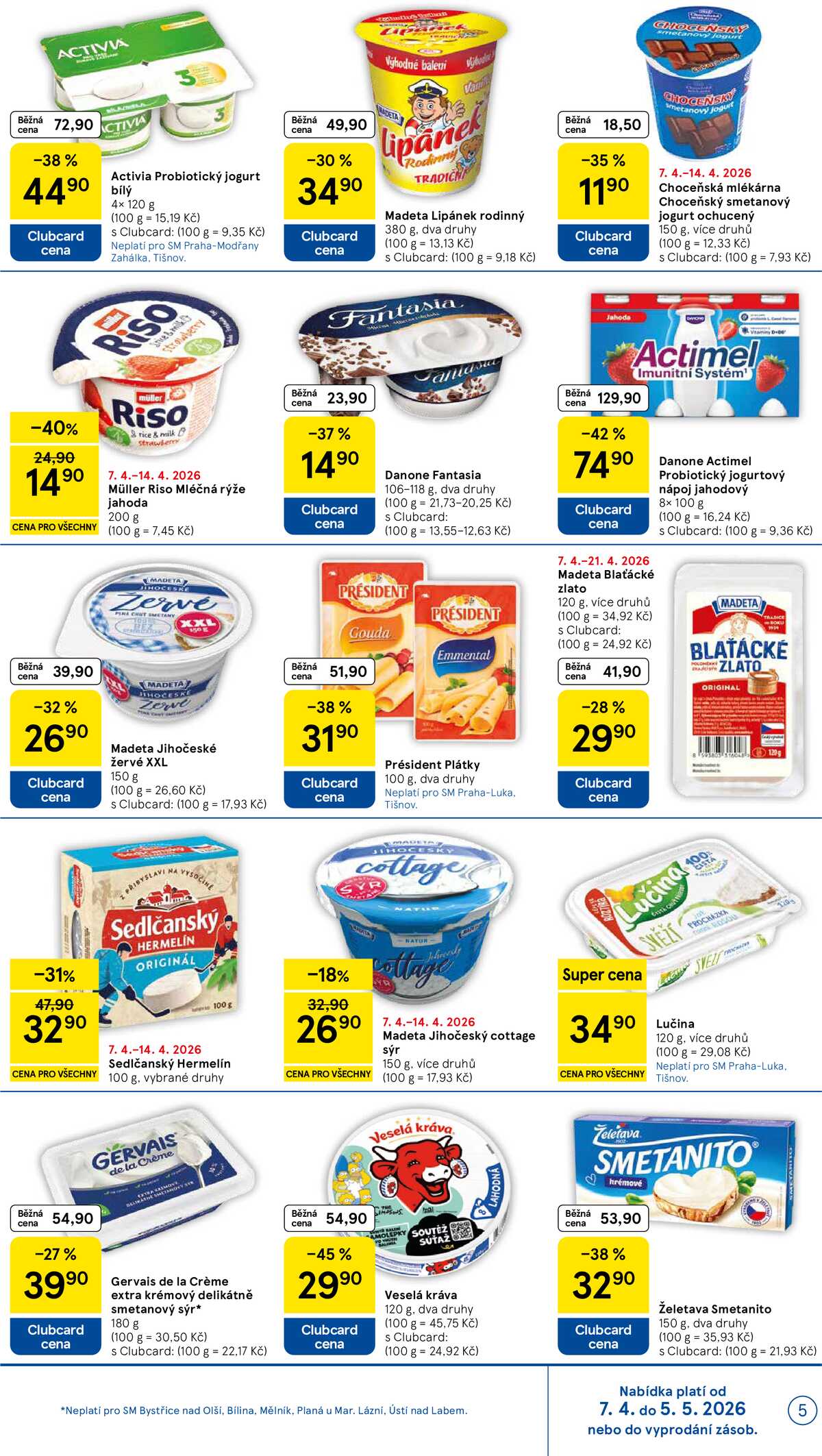 Tesco supermarkety od 7.4. do 14.4.2026 strana 5