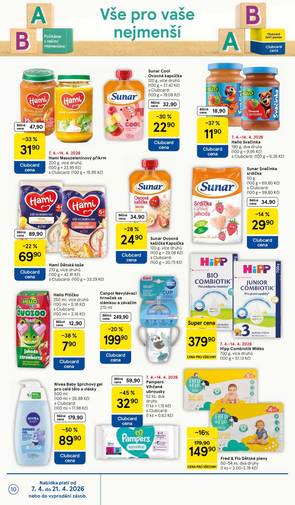 Tesco supermarkety od 7.4. do 14.4.2026 strana 10