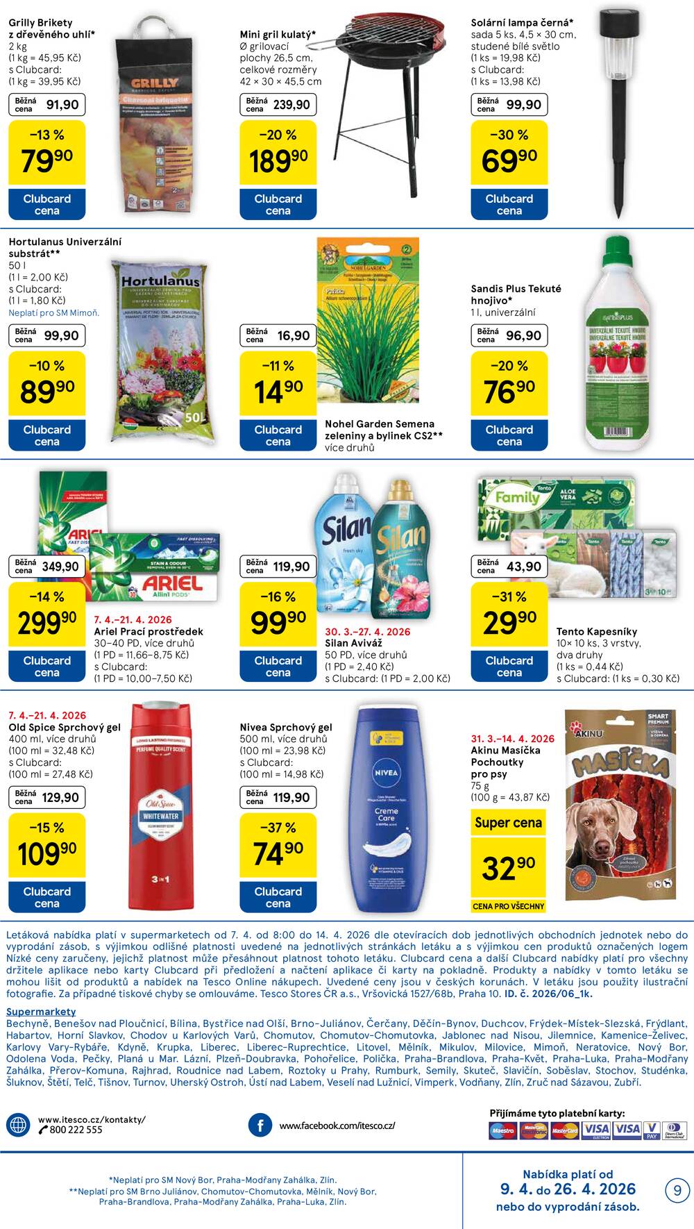 Leták Tesco - Tesco supermarkety od 7.4. do 14.4.2026 - strana 9 Leták Tesco - Tesco supermarkety od 7.4. do 14.4.2026 - strana 9