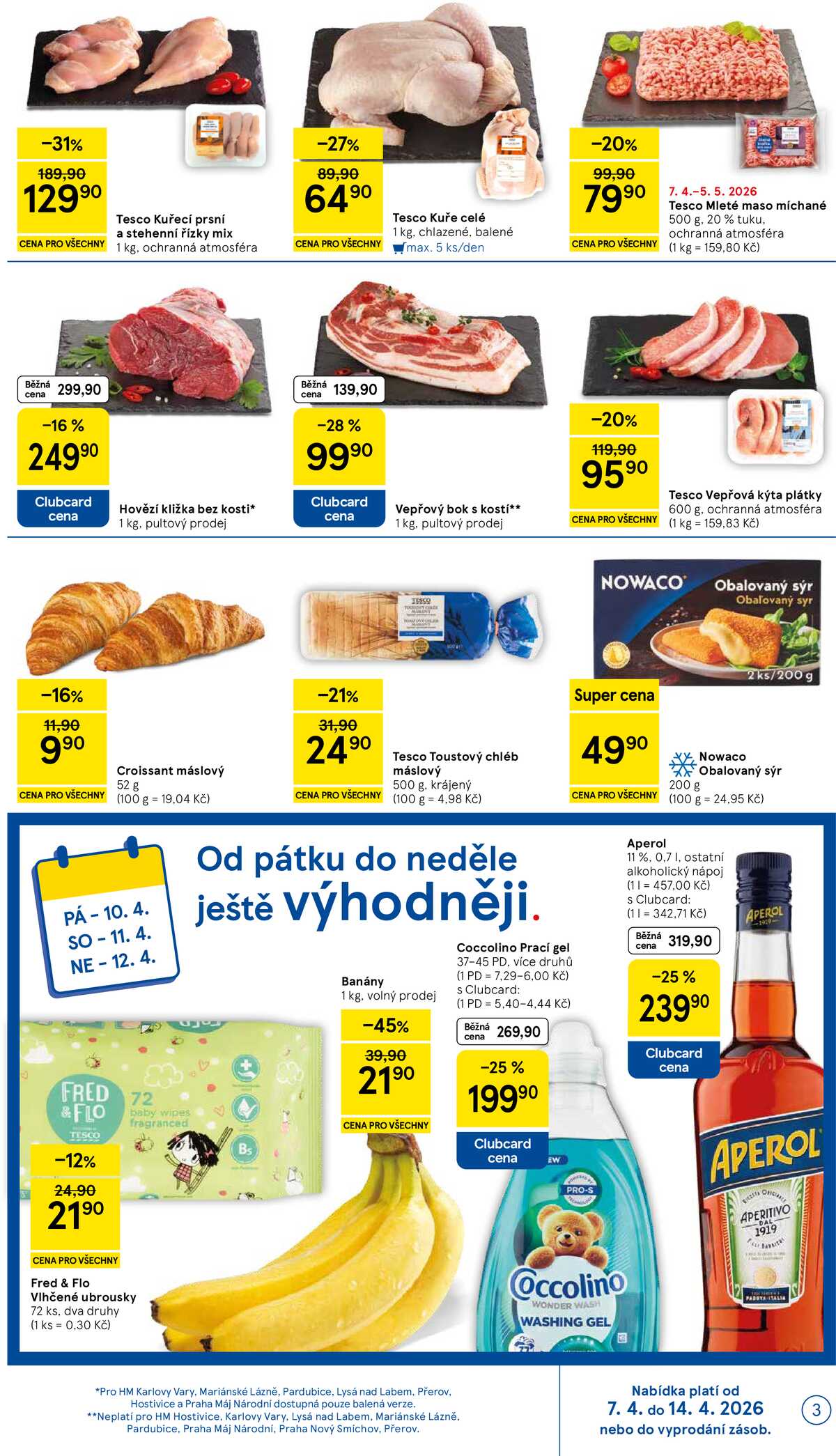 Tesco malé hypermarkety od 7.4. do 14.4.2026 strana 3