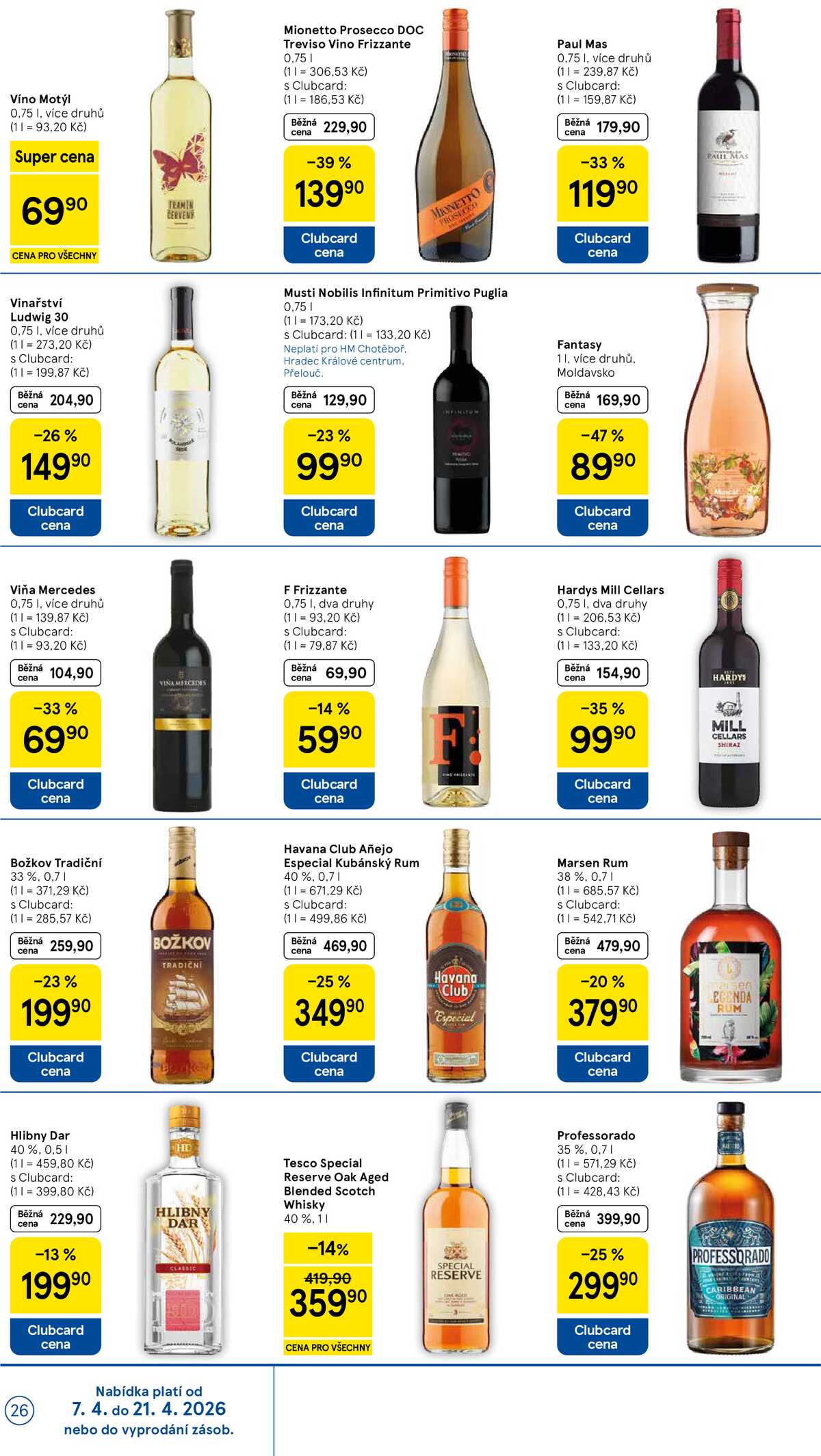 Tesco malé hypermarkety od 7.4. do 14.4.2026 strana 26