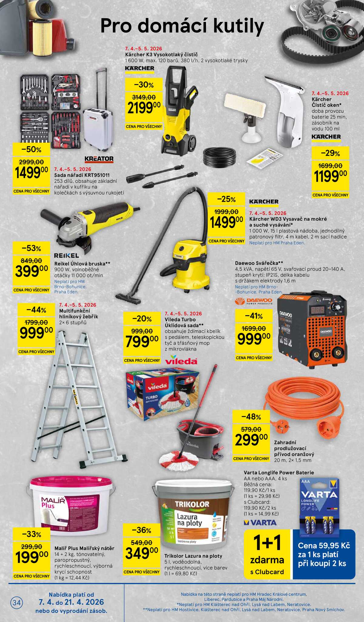 Tesco malé hypermarkety od 7.4. do 14.4.2026 strana 34