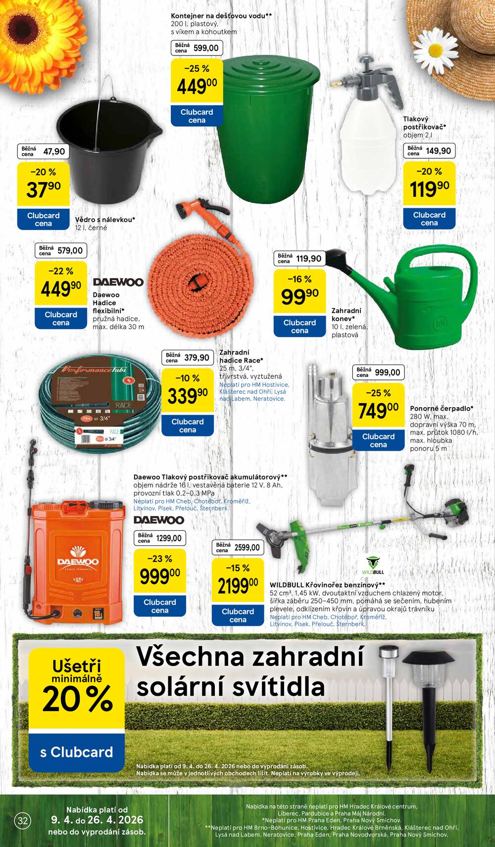 Tesco malé hypermarkety od 7.4. do 14.4.2026