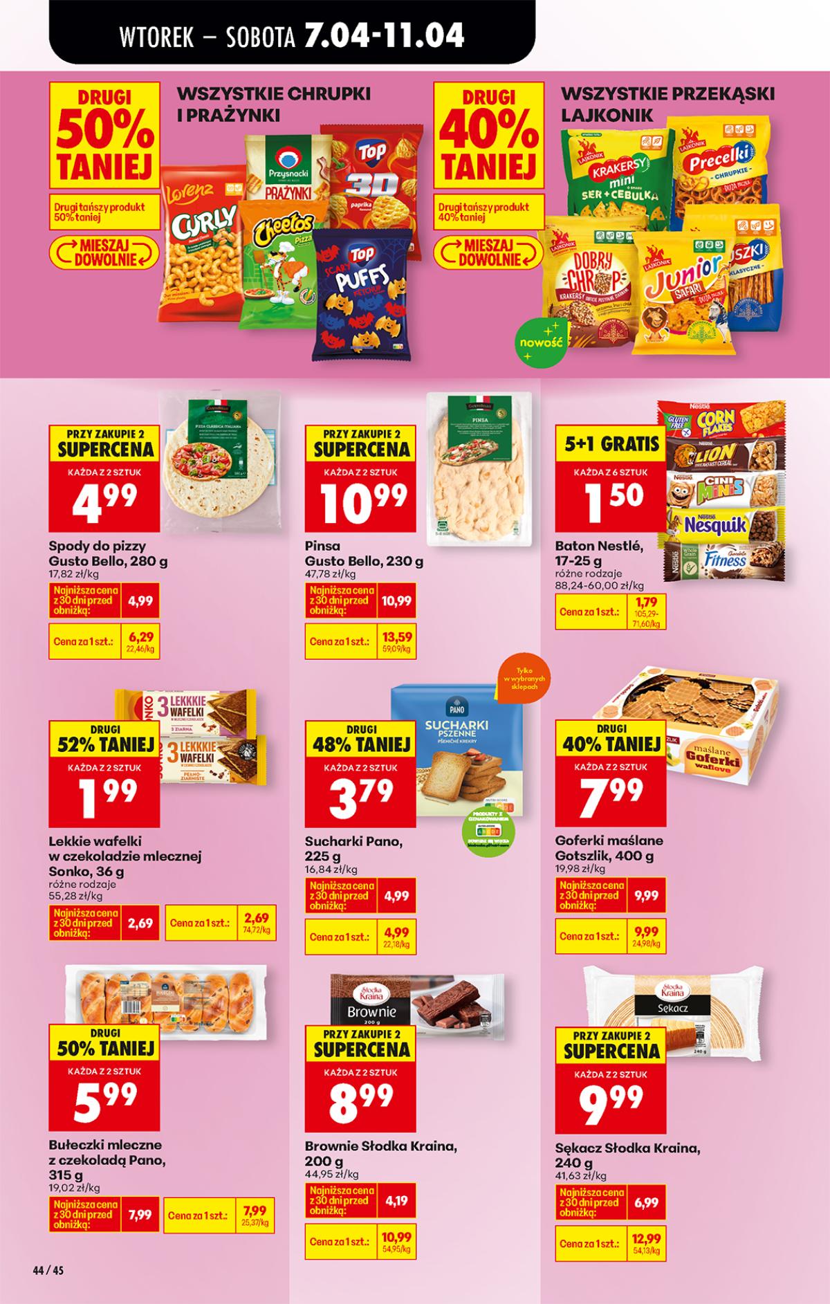 Leták Biedronka Polsko 7.4.-13.4.2026 strana 58