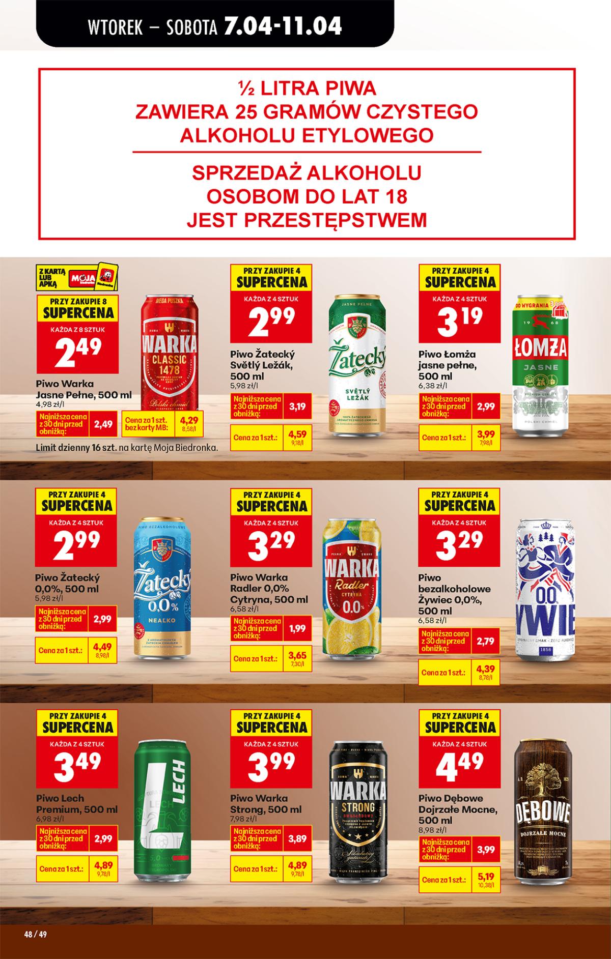 Leták Biedronka Polsko 7.4.-13.4.2026 strana 62