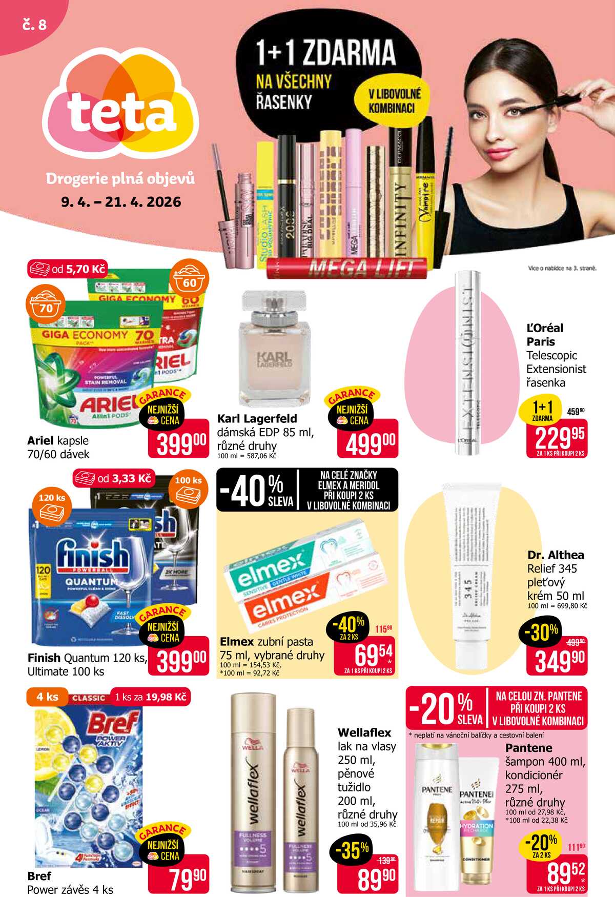 Teta drogerie  od 9.4. do 21.4.2026 strana 1