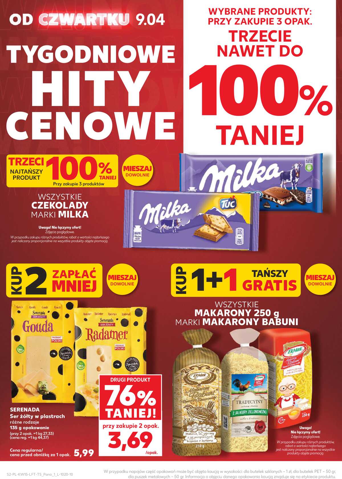 Leták Kaufland Polsko 9.4.-15.4.2026 - Noviny týdne strana 2