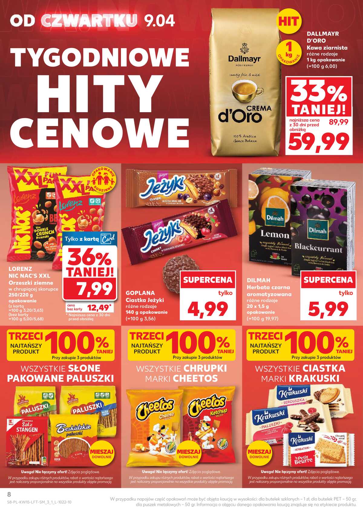 Leták Kaufland Polsko 9.4.-15.4.2026 - Noviny týdne strana 8