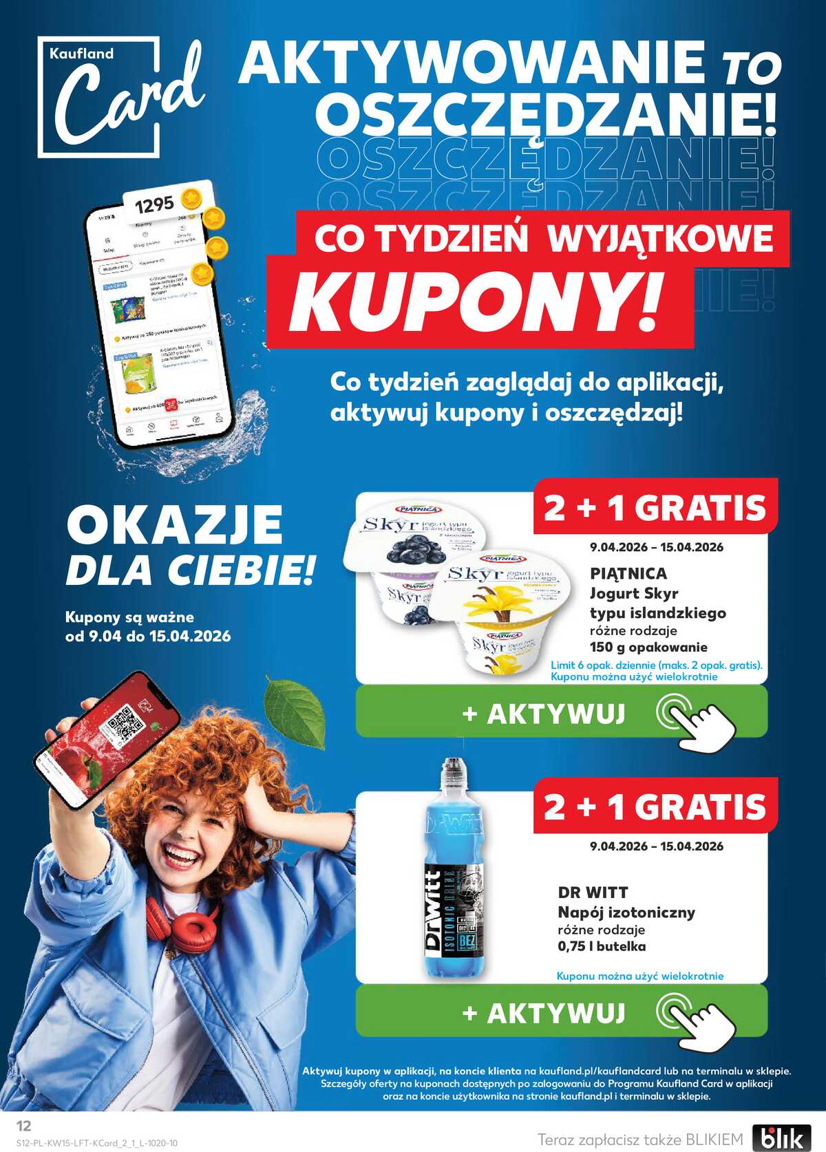 Leták Kaufland Polsko 9.4.-15.4.2026 - Noviny týdne strana 12