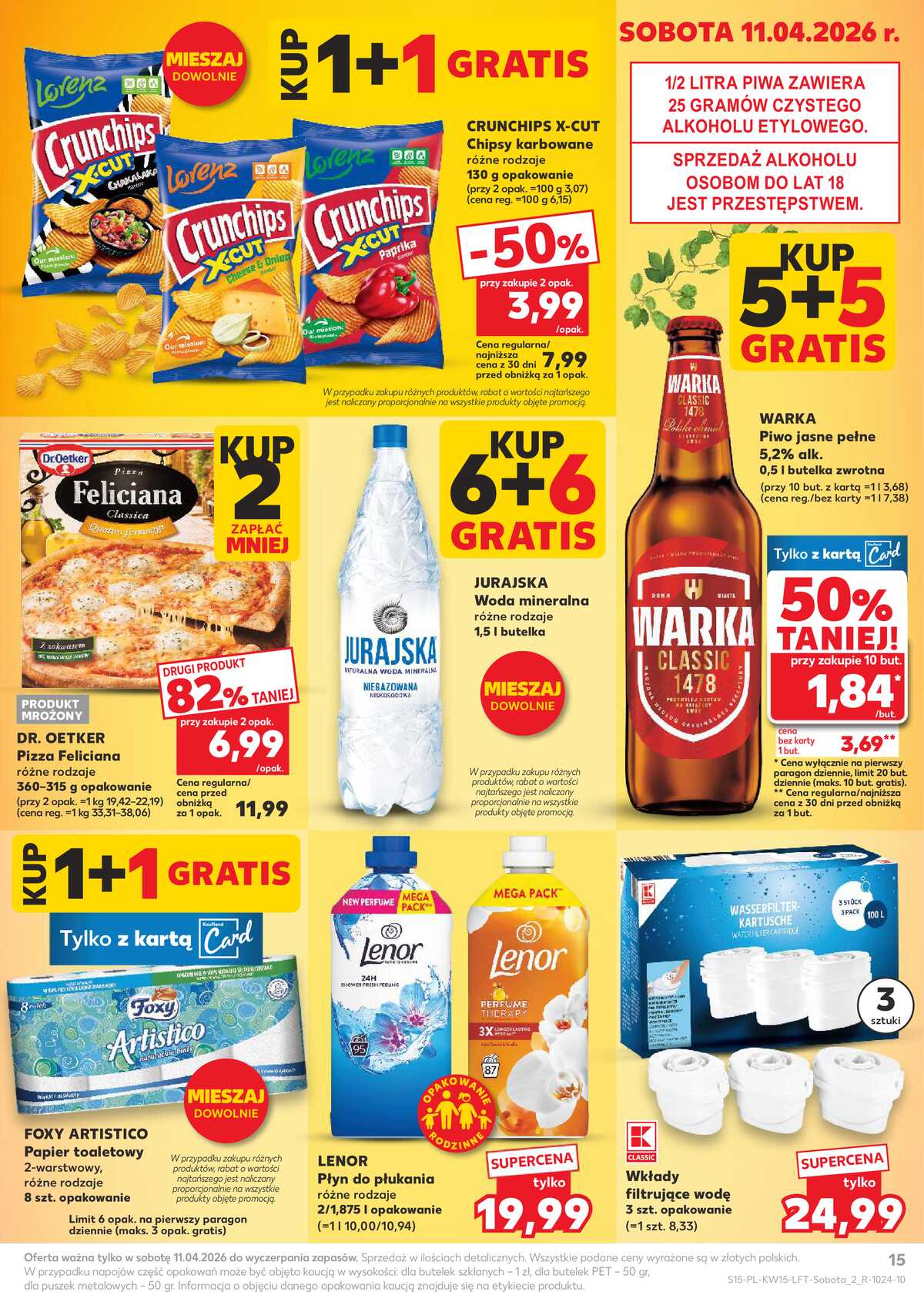 Leták Kaufland Polsko 9.4.-15.4.2026 - Noviny týdne strana 15