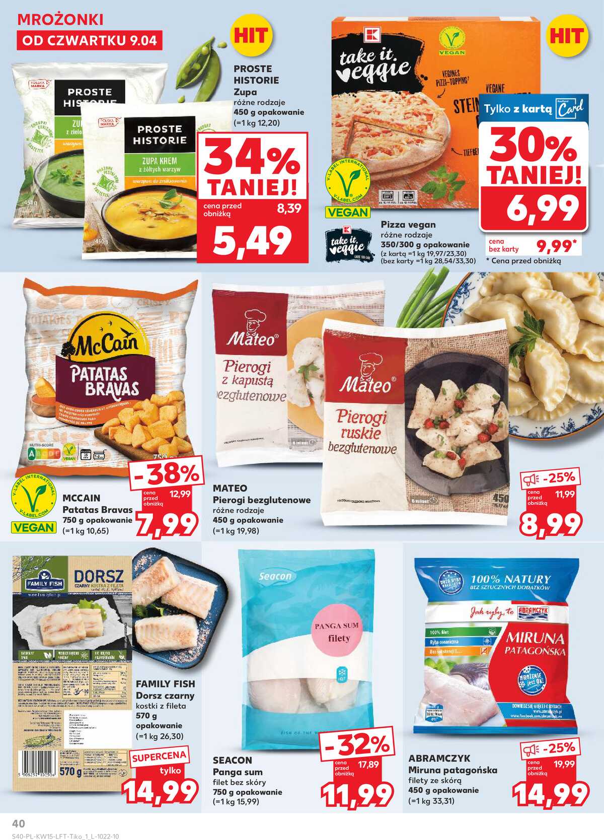 Leták Kaufland Polsko 9.4.-15.4.2026 - Noviny týdne strana 40