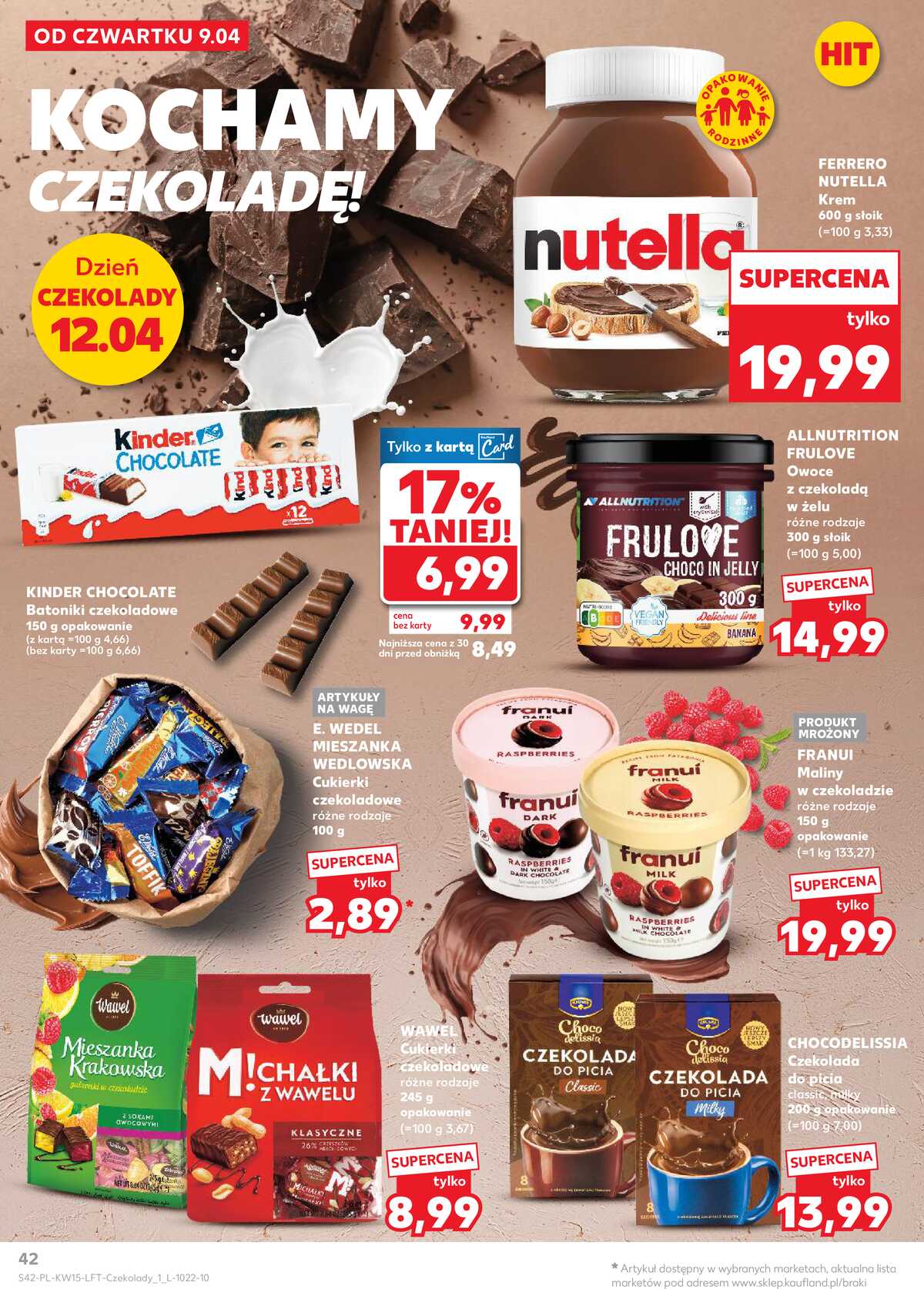 Leták Kaufland Polsko 9.4.-15.4.2026 - Noviny týdne strana 42