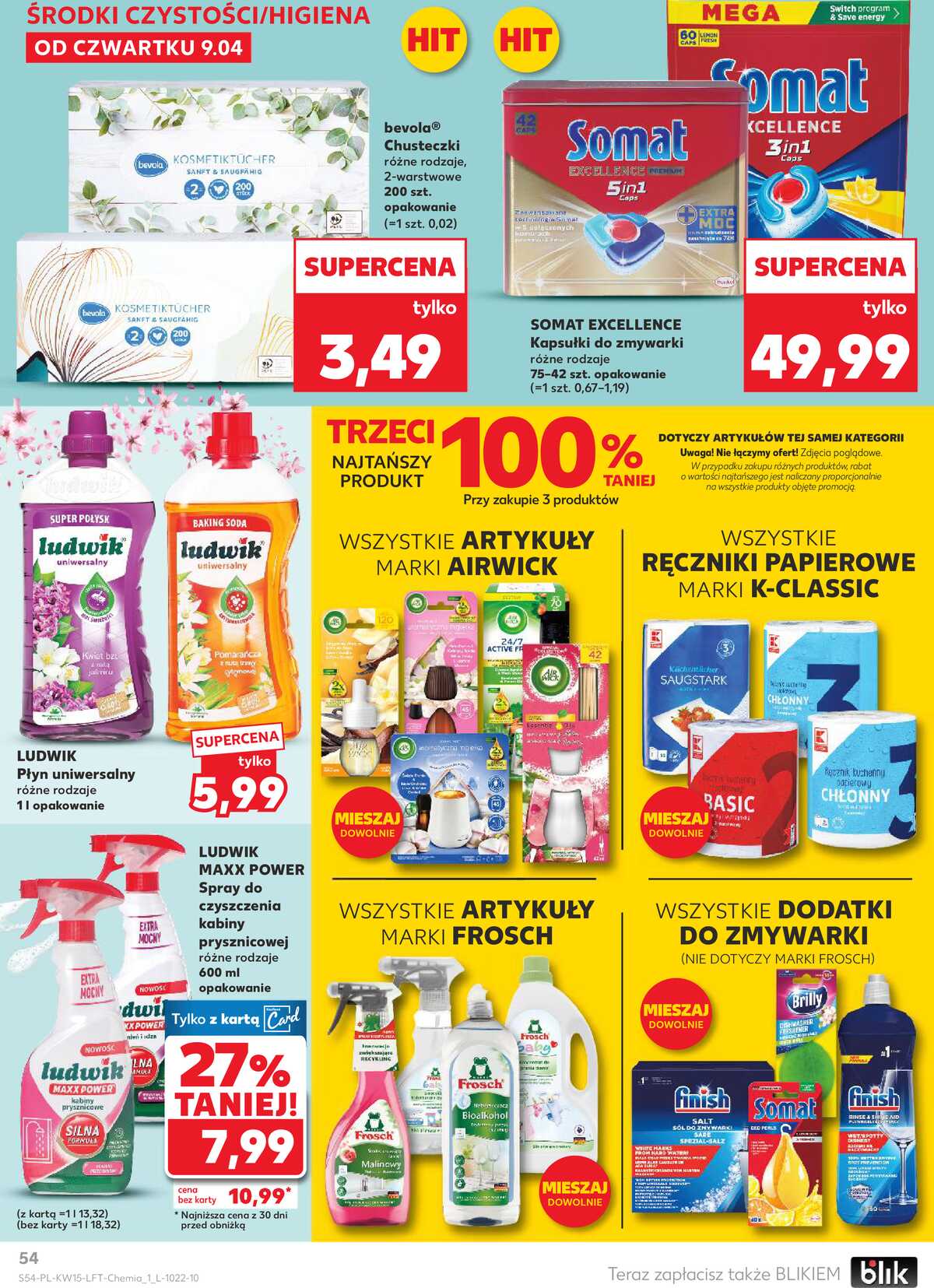 Leták Kaufland Polsko 9.4.-15.4.2026 - Noviny týdne strana 54
