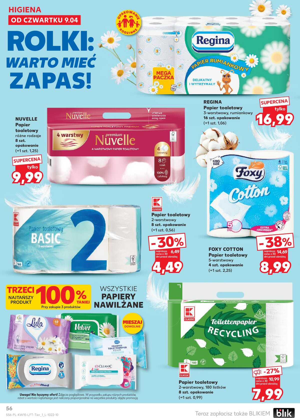 Leták Kaufland Polsko 9.4.-15.4.2026 - Noviny týdne strana 56